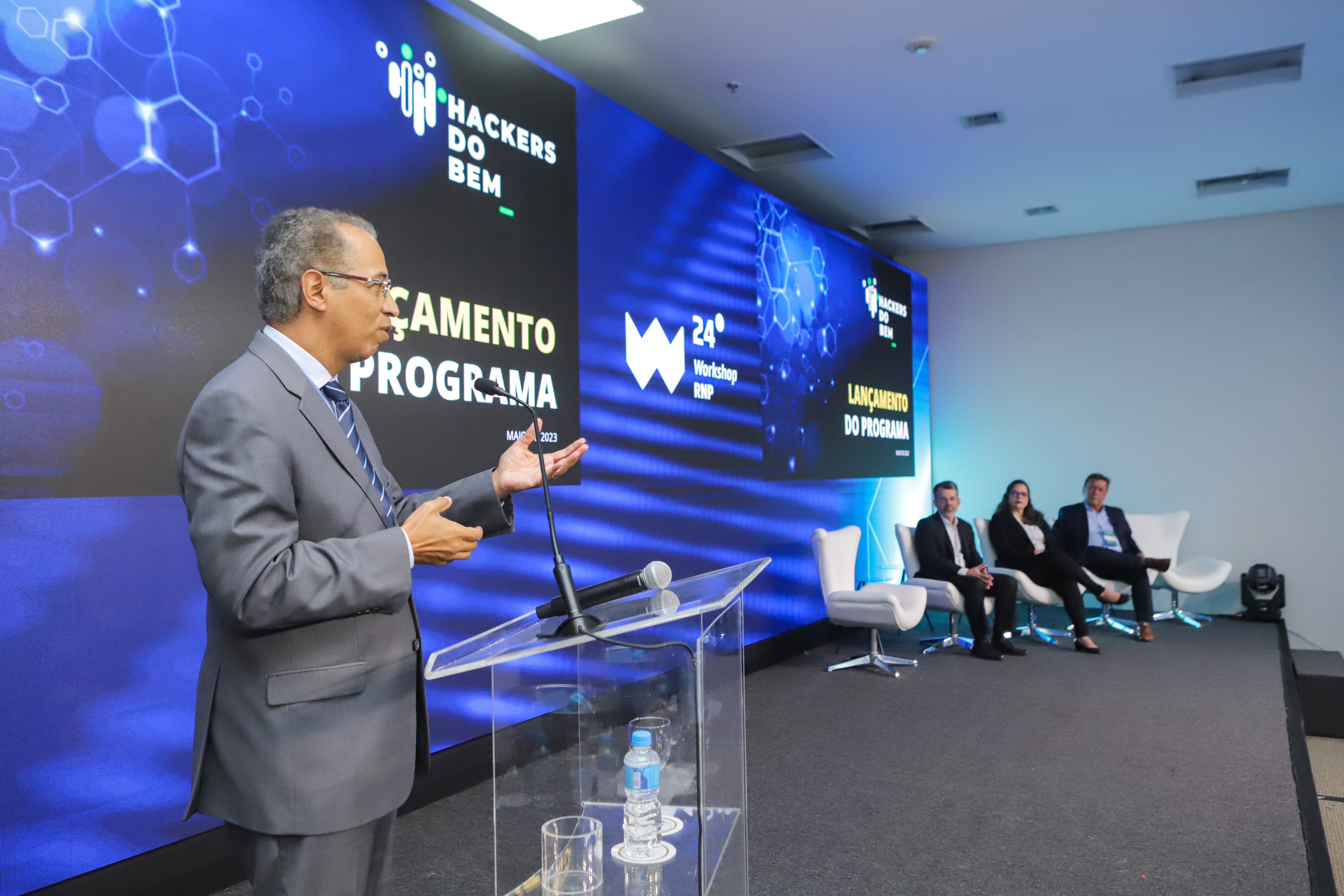 Henrique de Oliveira Miguel, secretário substituto de tecnologias aplicadas do MCTI Foto: Eduardo Tadeu / Divulgação RNP