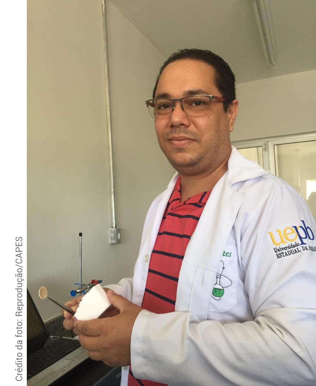 Rodrigo Oliveira, professor no PPG de Química na Universidade Estadual da Paraíba (UEPB)