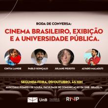 Roda de conversa FAC/UnB e RNP - cinema brasileiro e universidade