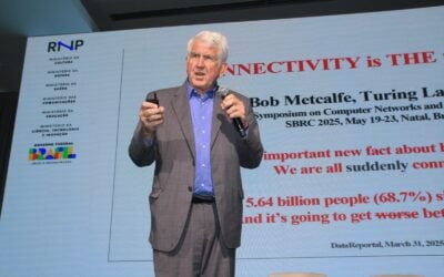 Robert Metcalfe encerra o WRNP com reflexão sobre a evolução e os impactos da internet