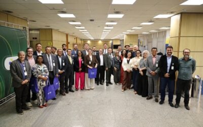 Comitiva de reitores do CONIF visita a RNP e conhece de perto a infraestrutura que sustenta a Rede Federal 
